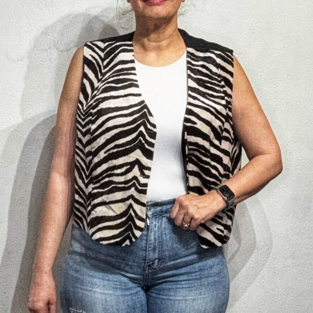 Sostanza Cow Vintage Vest Sz 2X